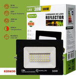 10pzs Reflector LED Exterior 30w Resistente al Clima IP 66