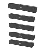 5PZ Barra De Sonido Bocina Bluetooth Portátil, Usb, Micrsd Y Aux