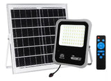 Reflector Led Solar 200w Ilumina 2000w 16000lm Ip66 Control Color de la carcasa Gris Color de la luz Blanco frío