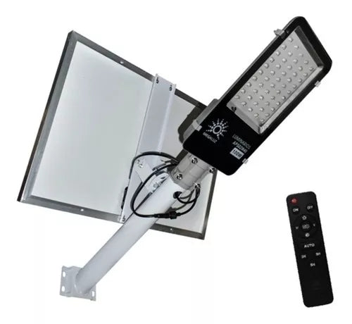 Lampara Suburbana Solar Led P/exterior 100w 9000lm Ip65