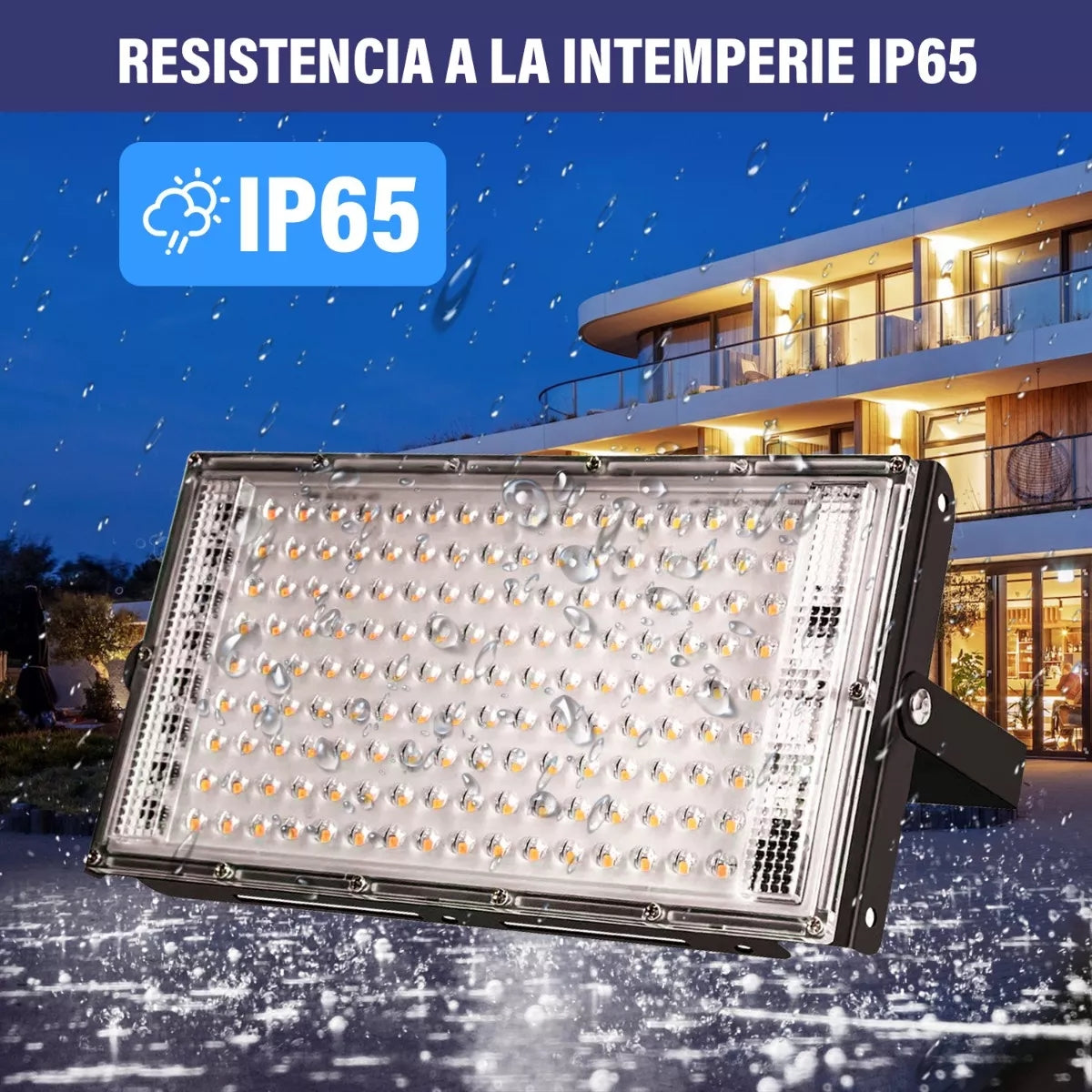 150w Reflector Led Para Exterior Luz Calida Tianlai R47cw150