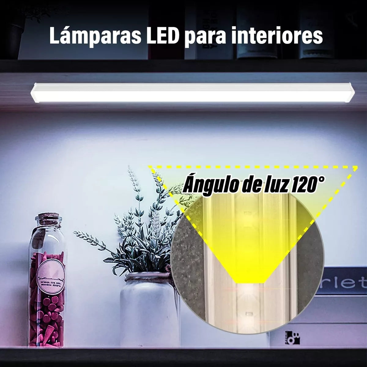 Megaluz Tira De Luz Tubo Led 60cm 12w 840lm Luz 60cm12w02