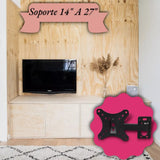 Soporte Pared Pantalla Plana Samsung 14 A 27 Pulgadas Tv