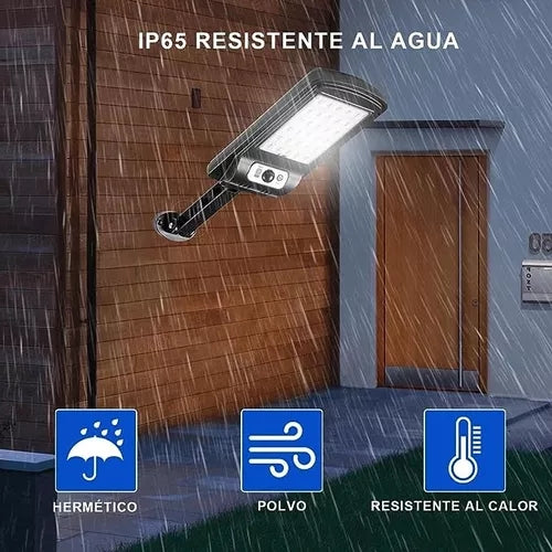 Lampara Solar Suburbana Con Control Ip65 25w 2250 Lm C5s