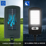 Lampara Solar Suburbana Con Control Ip65 25w 2250 Lm C5s